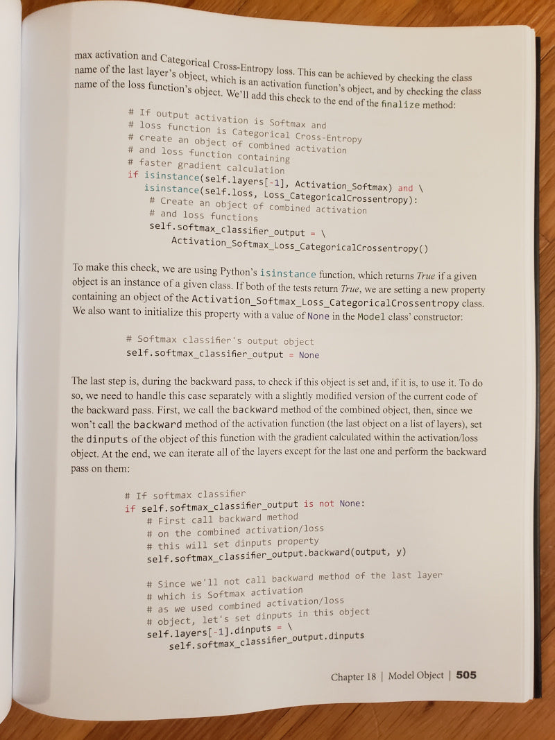 Neural Networks from Scratch in Python Book